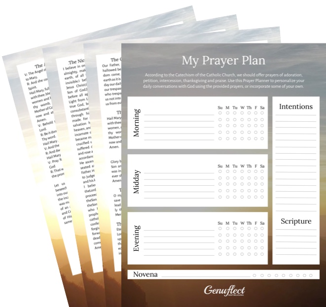 Genuflect Prayer Planner