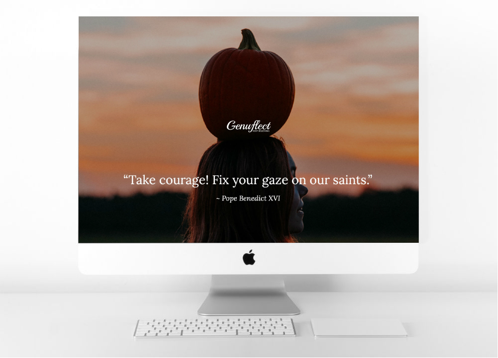 Genuflect.net = Computer Background for Halloween