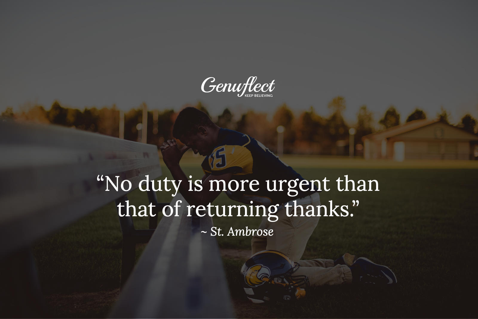 Genuflect = This Week’s Top Resources for Giving Our Thanks and Ourselves