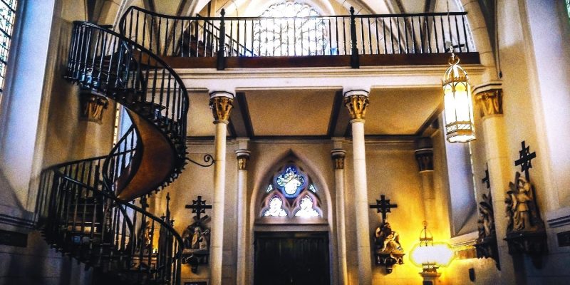 Loretto Chapel miraculous staircase